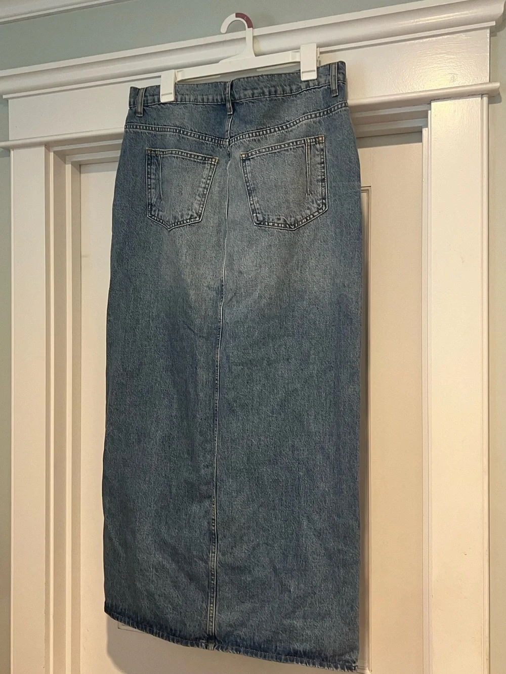 Derek Lam 10 Crosby Lu Denim Jean Maxi Skirt - Sz. 31 - NWT